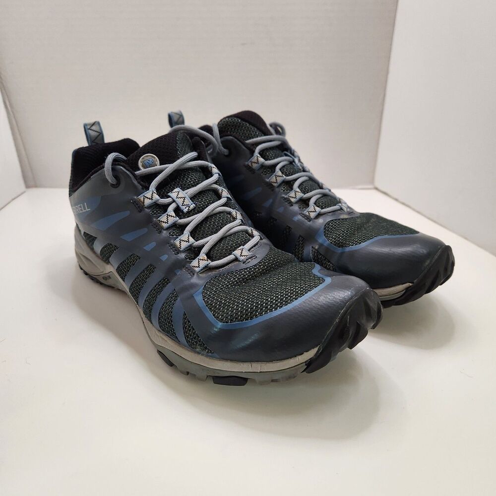 Merrell Siren Edge QForm 2 Hiking Sneakers Shoes Blue Gray Women's‎ 9 J599552